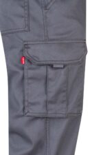 Pantalon stretch multibolsillos 103002S Velilla gris - vista 5