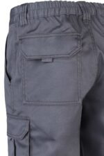 Pantalon stretch multibolsillos 103002S Velilla gris - vista 6