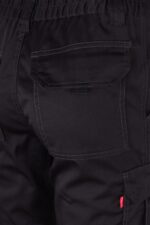 Pantalon stretch multibolsillos 103002S Velilla negro - vista 6