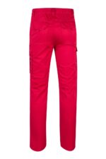 Pantalon stretch multibolsillos 103002S Velilla rojo - vista 2