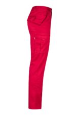 Pantalon stretch multibolsillos 103002S Velilla rojo - vista 4