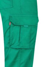 Pantalon stretch multibolsillos 103002S Velilla verde - vista 5