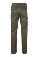 Pantalon stretch multibolsillos 103002S Velilla verde caza - vista 2