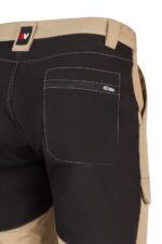 Pantalón trekking stretch bicolor 103022S Velilla beige arena/negro - vista 7