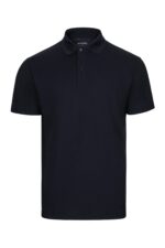 POLO 100% POLIÉSTER MC HOMBRE AZUL NAVY VELILLA