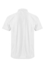 Polo 100% poliéster hombre 405504 Velilla blanco - vista 2