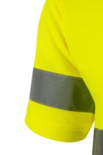 Polo alta visibilidad algodón 305512 Velilla amarillo fluor - vista 6