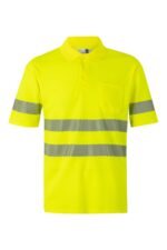 POLO ALGODÓN MC RS AMARILLO FLÚOR VELILLA
