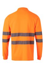 Polo algodón M/L alta visibilidad 305514 Velilla - vista 2