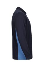 Polo manga larga bicolor 105515 Velilla - vista 2