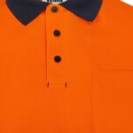 Polo bicolor alta visibilidad 305533 Velilla - vista 2