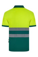 Polo bicolor alta visibilidad 305533 Velilla - vista 2