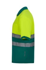 Polo bicolor alta visibilidad 305533 Velilla - vista 2