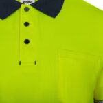 Polo bicolor alta visibilidad m/l 305535 Velilla - Imagen 17