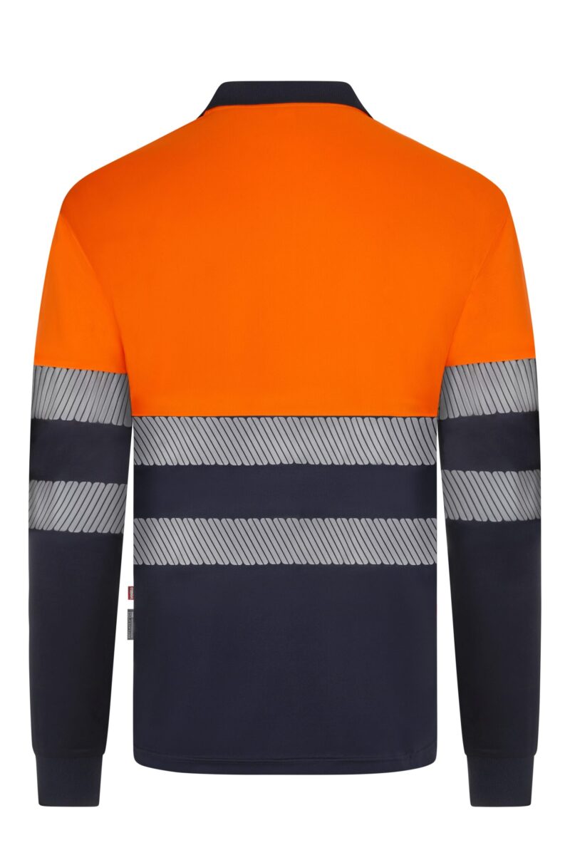 Polo bicolor alta visibilidad m/l 305535 Velilla - Imagen 11