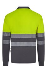 Polo bicolor alta visibilidad m/l 305535 Velilla - Imagen 7