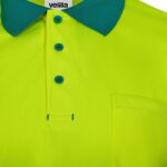 Polo bicolor alta visibilidad m/l 305535 Velilla - Imagen 4