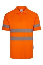 POLO GRS MC RS NARANJA FLÚOR VELILLA