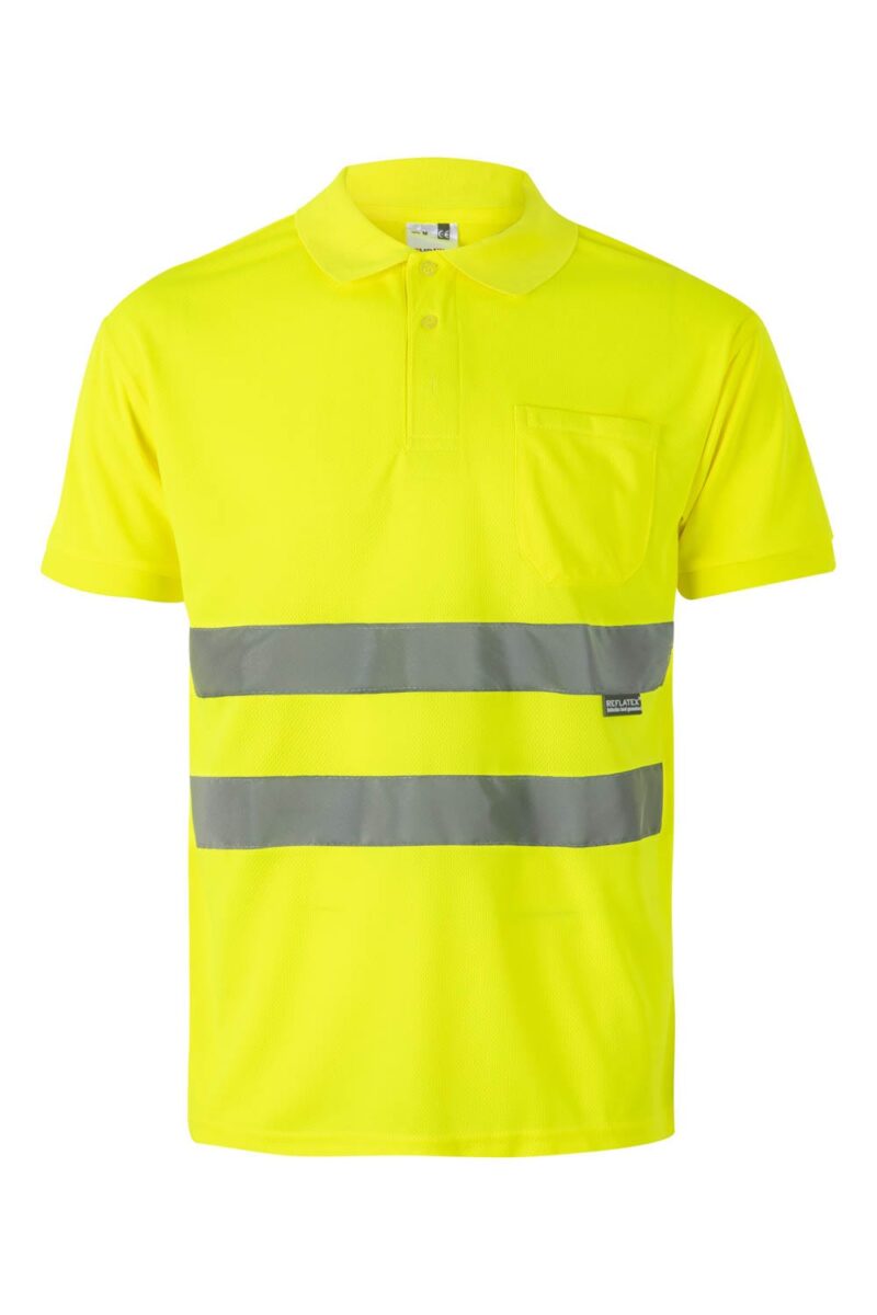 POLO MC AV AMARILLO FLÚOR VELILLA