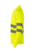 Polo manga larga alta visibilidad 174 Velilla amarillo fluor - vista 3