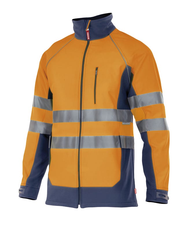 SOFT SHELL BICOLOR AV AZUL MARINO/NARANJA FLÚOR SOFT SHELL BICOLOR AV AZUL MARINO/NARANJA FLÚOR VELILLA