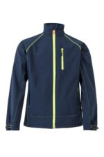 SOFT SHELL BICOLOR AZUL MARINO/AMARILLO FLÚOR VELILLA