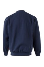 Sudadera de trabajo cuello redondo 105701 Velilla azul navy - vista 2