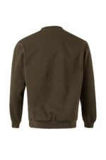 Sudadera de trabajo cuello redondo 105701 Velilla verde caza - vista 2