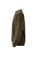 Sudadera de trabajo cuello redondo 105701 Velilla verde caza - vista 3