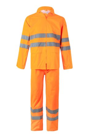 TRAJE LLUVIA AV NARANJA FLÚOR VELILLA